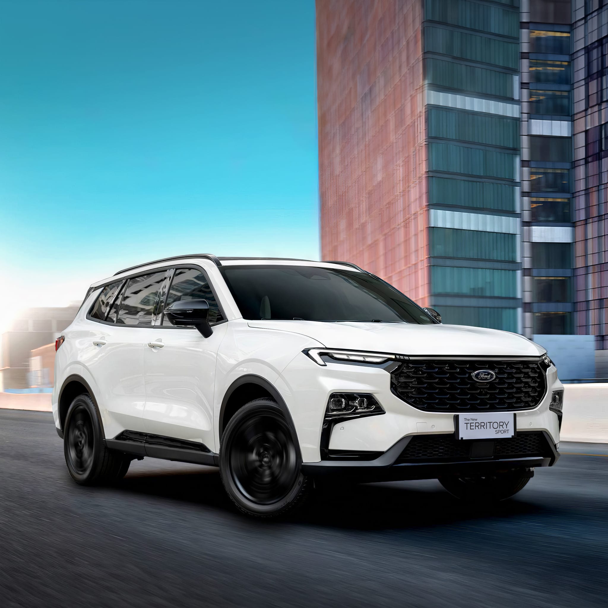 Ford Territory mạnh mẽ và hiện đại, một trong những xe gầm cao 5 chỗ nổi bật