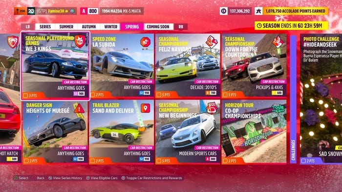 Forza Horizon 5 có lối chơi kịch tính và hấp dẫn