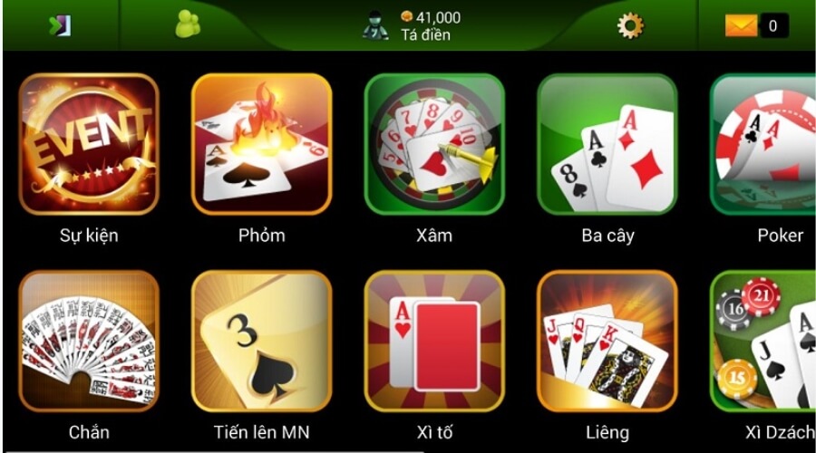 Kho sản phẩm đa dạng chỉ có tại game bài K8cc