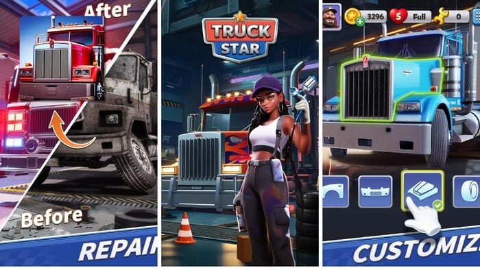 Truck Star - Game xe tải 18 bánh gây nghiện khiến bạn không thể rời mắt