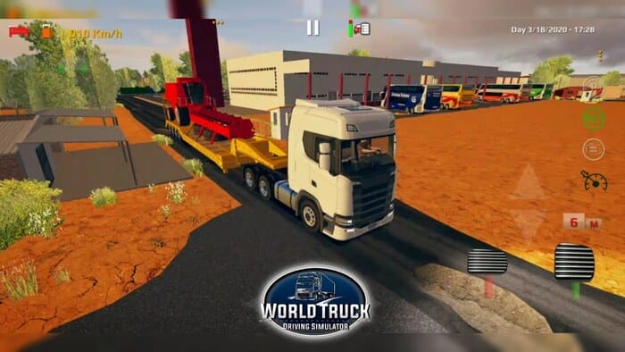World Truck Driving Simulator - TOP game lái xe tải 4 chân được yêu thích