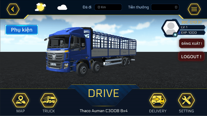 Truck Simulator Vietnam – game lái xe tải chở hàng đường dài đỉnh cao