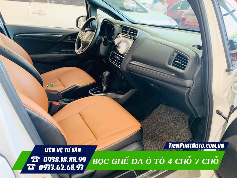 Ghế da ô tô mang lại cảm giác ngồi êm ái và thoải mái