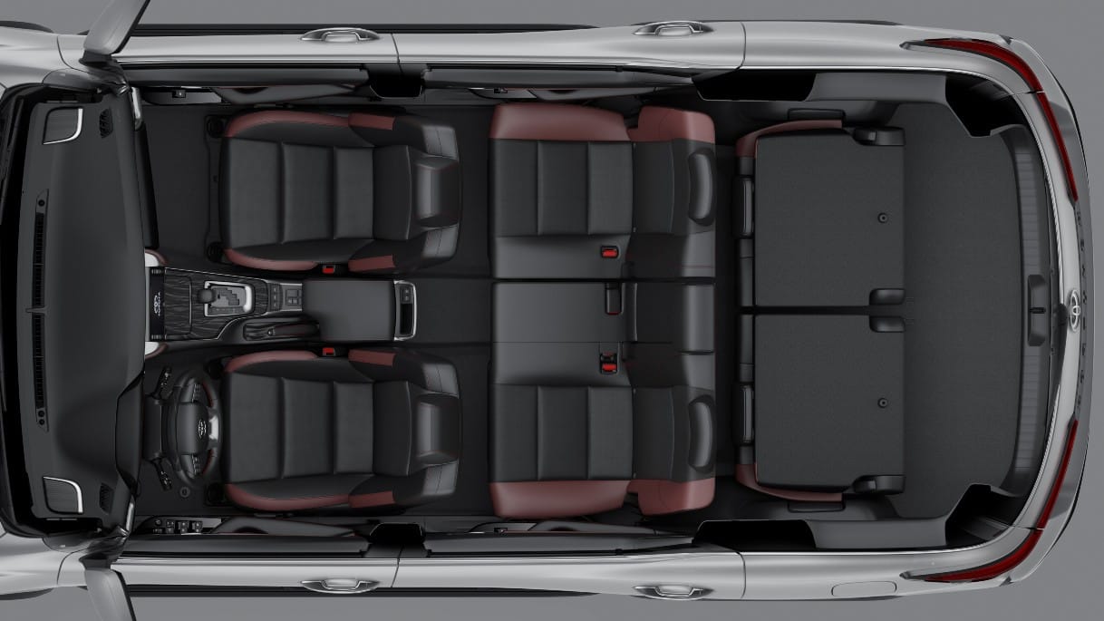 Ghế ngồi Toyota Fortuner nội thất