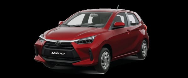 Giá lăn bánh Toyota Wigo - Màu Đỏ