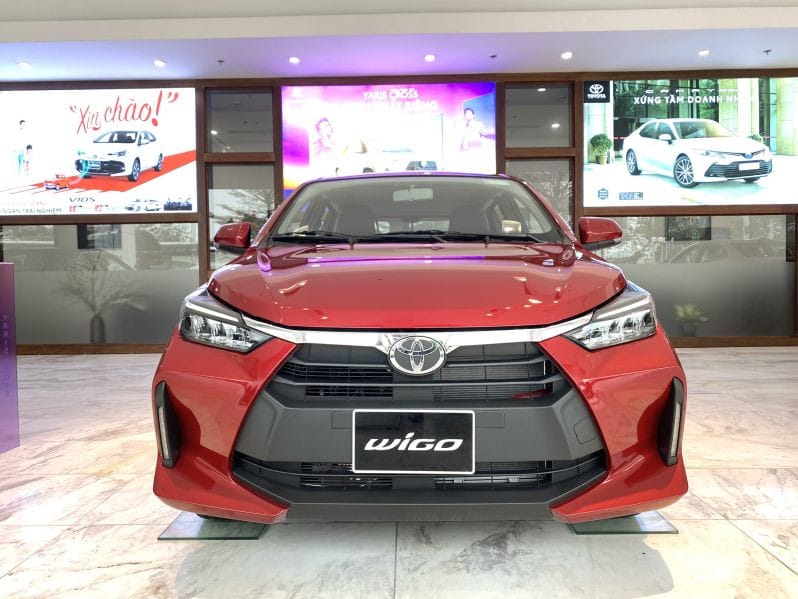 Giá lăn bánh Toyota Wigo - Thiết kế góc cạnh, thể thao