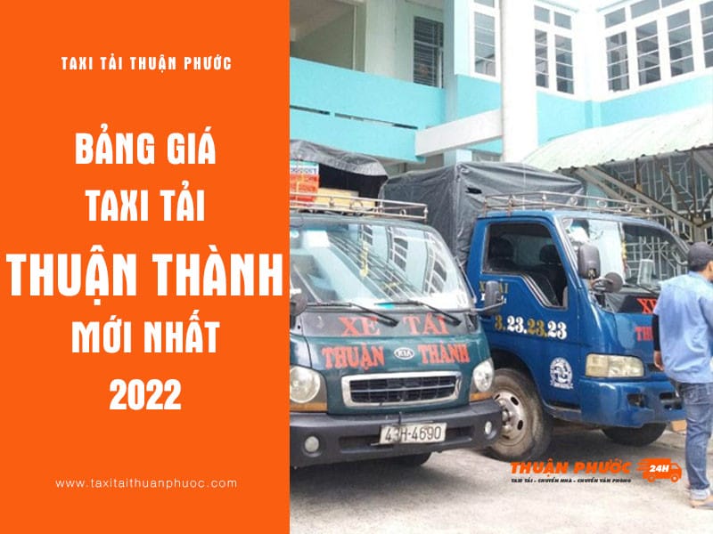 Giá thuê xe tải Thuận Thành Đà Nẵng theo loại xe và quãng đường