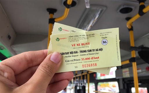 Giá vé xe bus 86 đi Nội Bài chỉ 35.000 VNĐ/lượt, rất phải chăng.