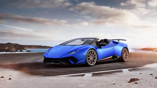 giá xe Lamborghini Huracan Performante Spyder