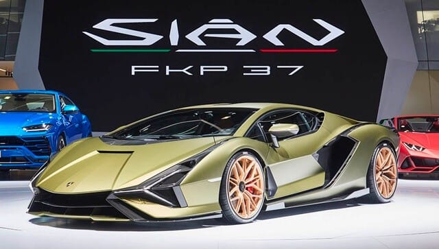 giá xe Lamborghini Sian FKP 37