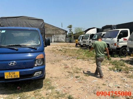 Giao dịch xe tải cũ đã qua sử dụng ở Dĩ An
