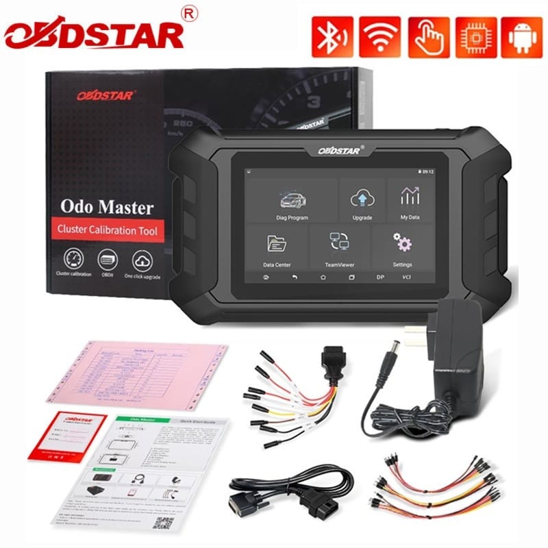 Giao diện người dùng của thiết bị tua odo OBDSTAR Odo Master X300M+
