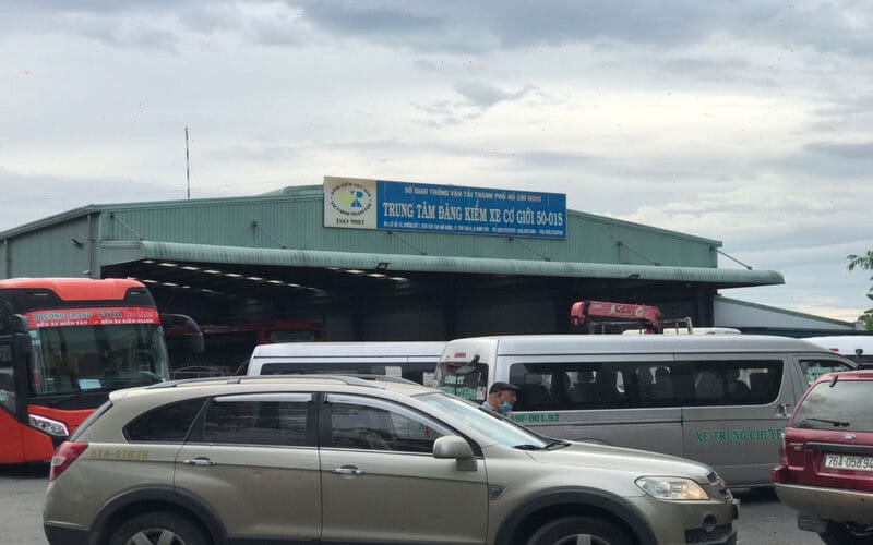 Giao diện tra cứu thông tin đăng kiểm xe tải trực tuyến