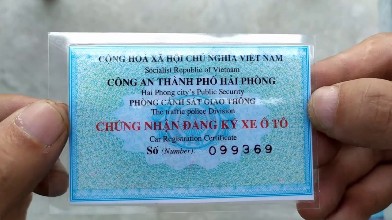 Giấy đăng ký xe ô tô
