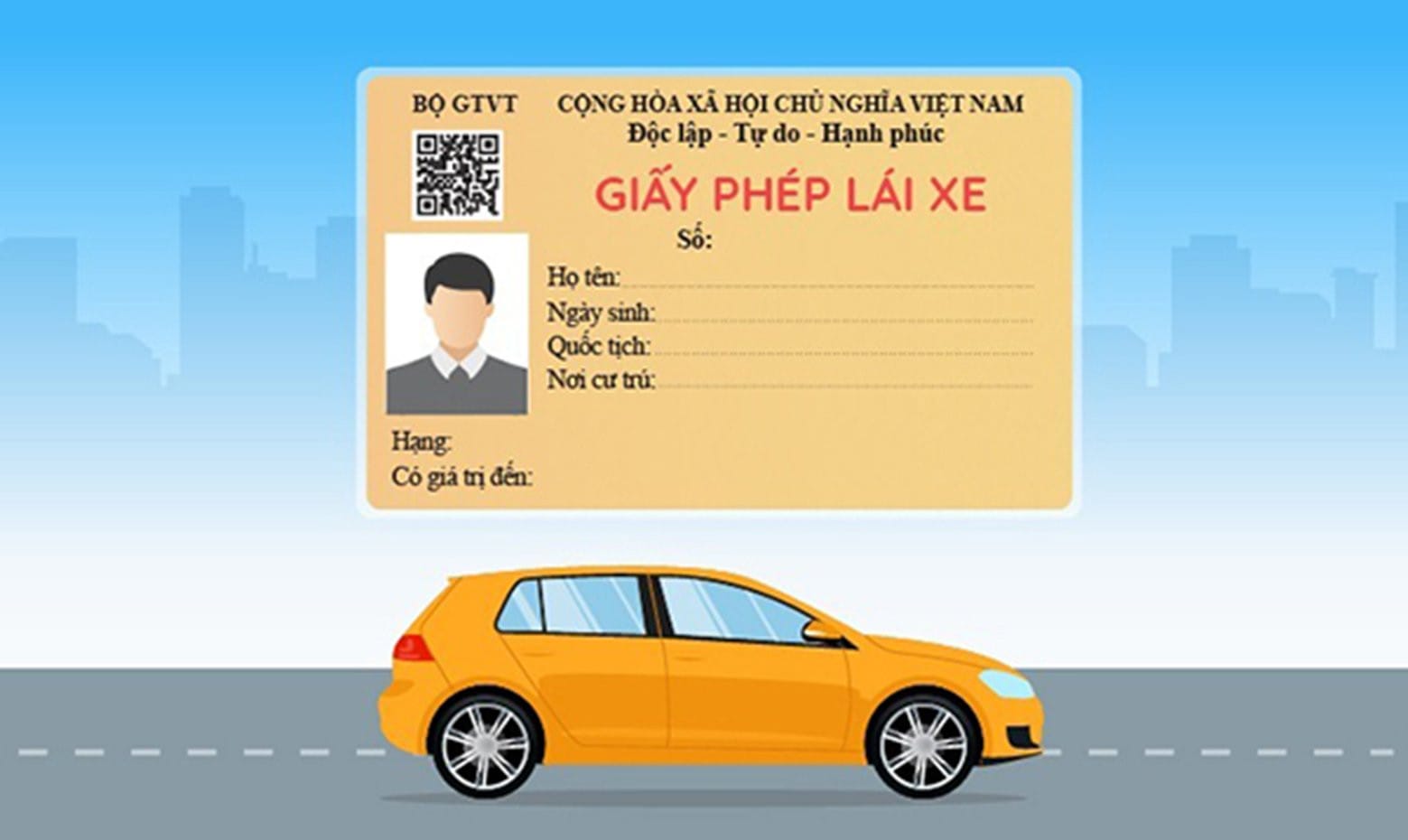 Giấy phép lái xe hạng B mới và sự chuyển đổi từ bằng lái xe B2
