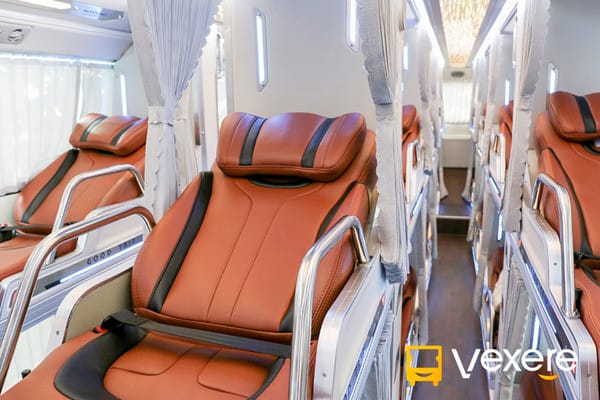 Giường nằm cao cấp trên xe Phúc Yên Phú Yên mang lại sự thoải mái