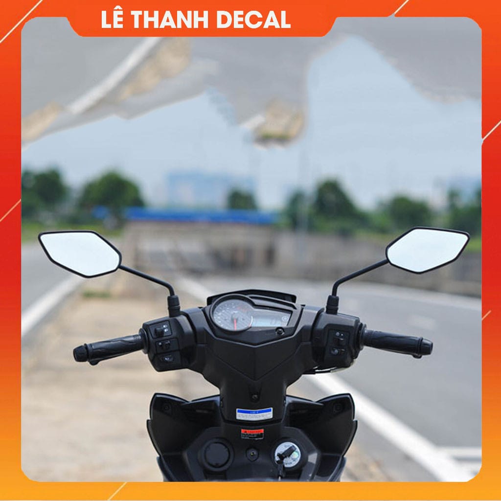 Gương chiếu hậu xe máy Exciter 150 mẫu mới, nhấn mạnh tính thẩm mỹ và công năng