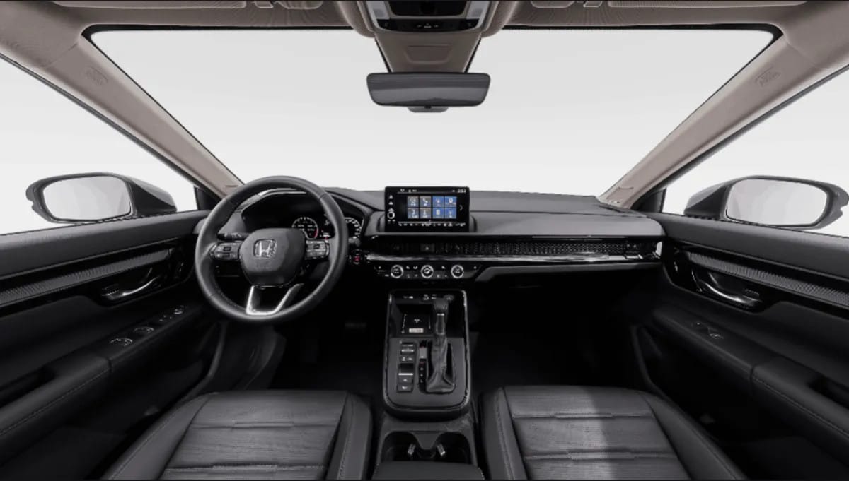 Hàng ghế thứ ba của Honda CRV 7 chỗ, phù hợp cho trẻ nhỏ hoặc chuyến đi ngắn