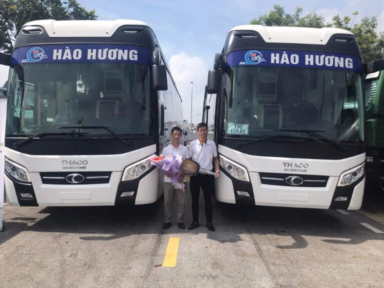 Hành khách trải nghiệm dịch vụ xe Hào Hương trên tuyến **xe Thanh Hóa Hải Phòng**