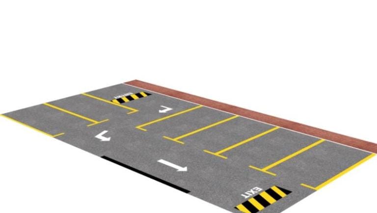 Hệ thống bãi đỗ xe máy thông minh tích hợp quản lý hiện đại