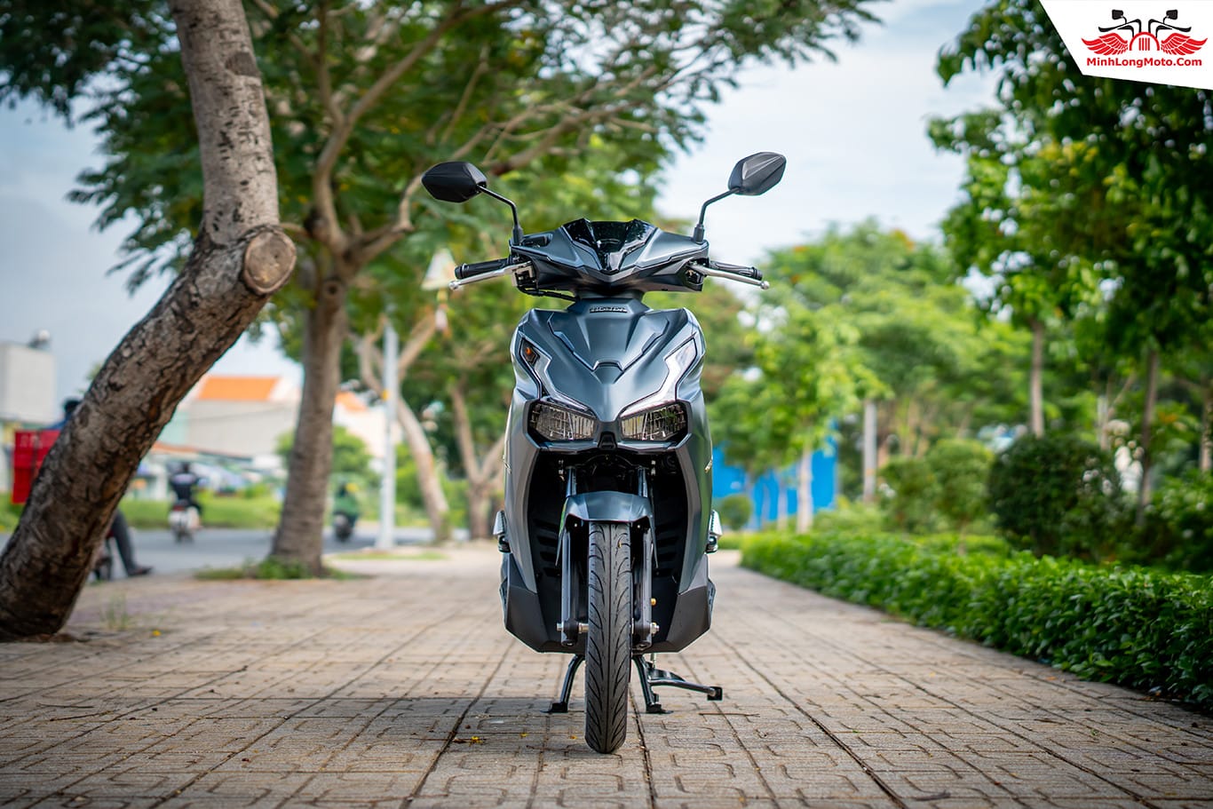 Hệ thống đèn ban ngày ấn tượng trên xe tay ga nam Honda Air Blade 125.