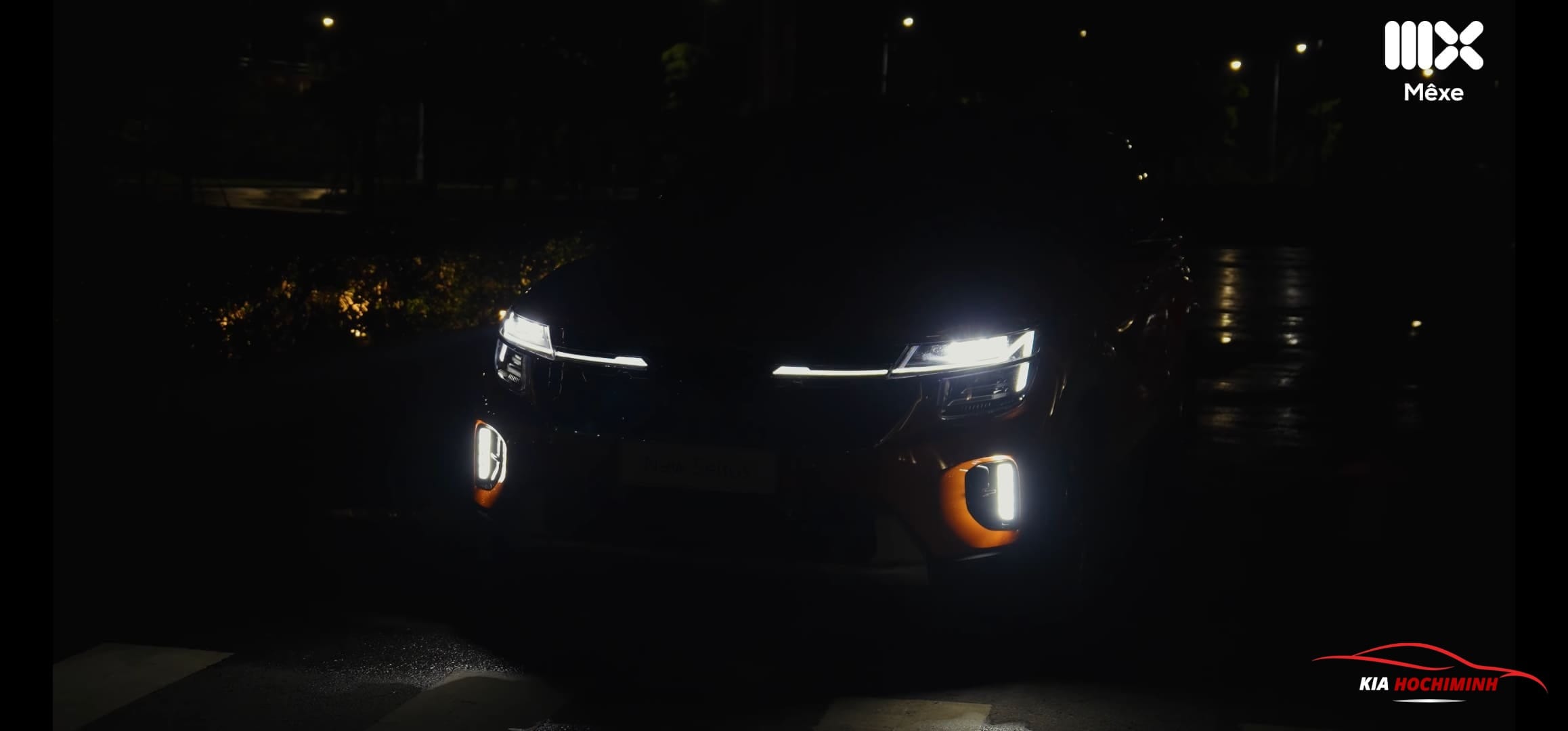 Hệ thống đèn pha LED trên Kia Seltos Luxury