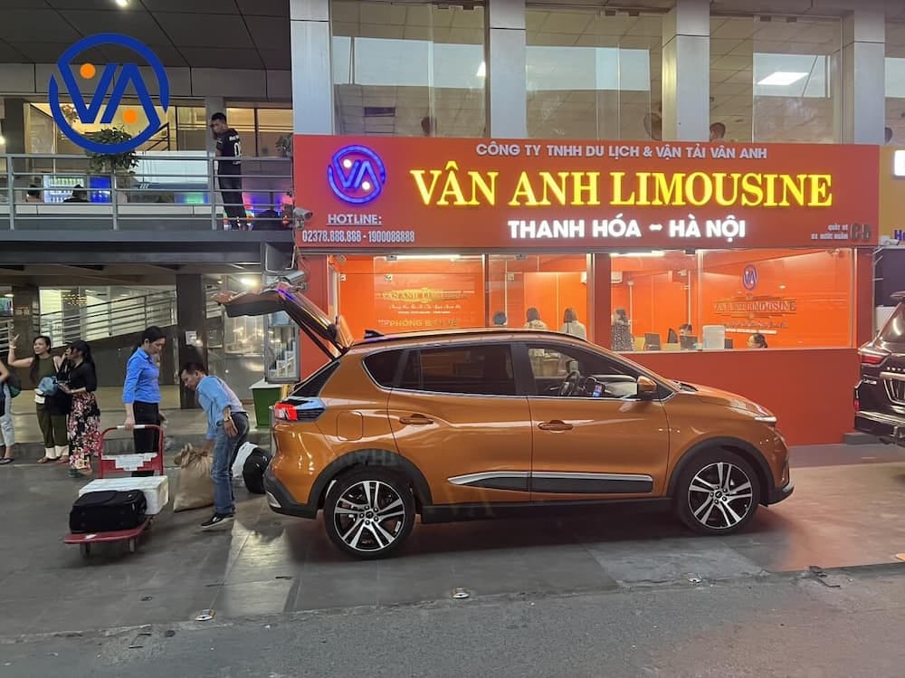 Hệ thống điểm đón trả và trung chuyển của xe khách Vân Anh tiện lợi cho hành khách