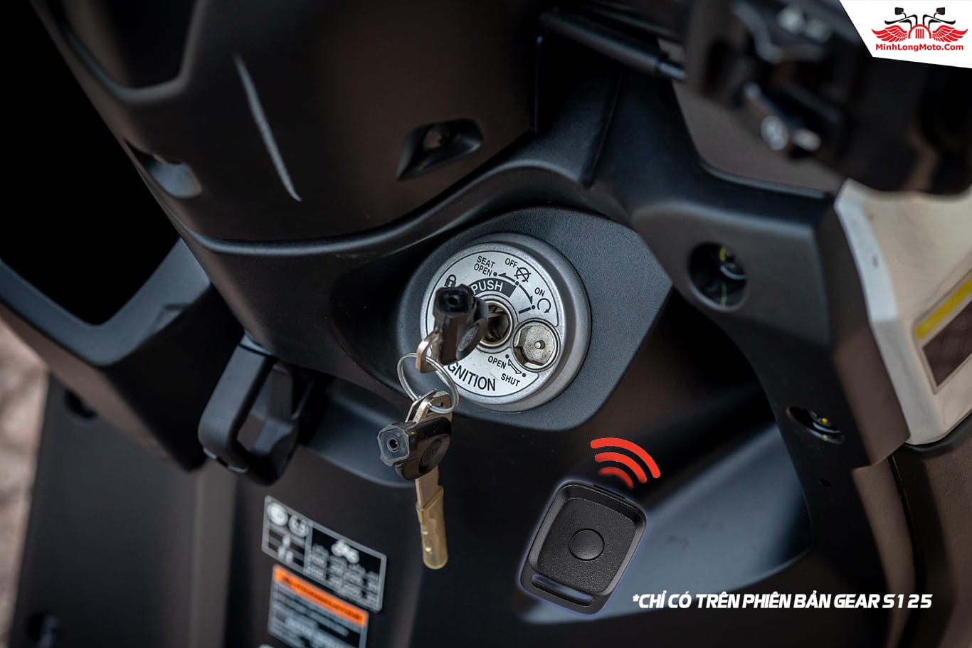 Hệ thống định vị thông minh Answer Back trên Yamaha Gear 125