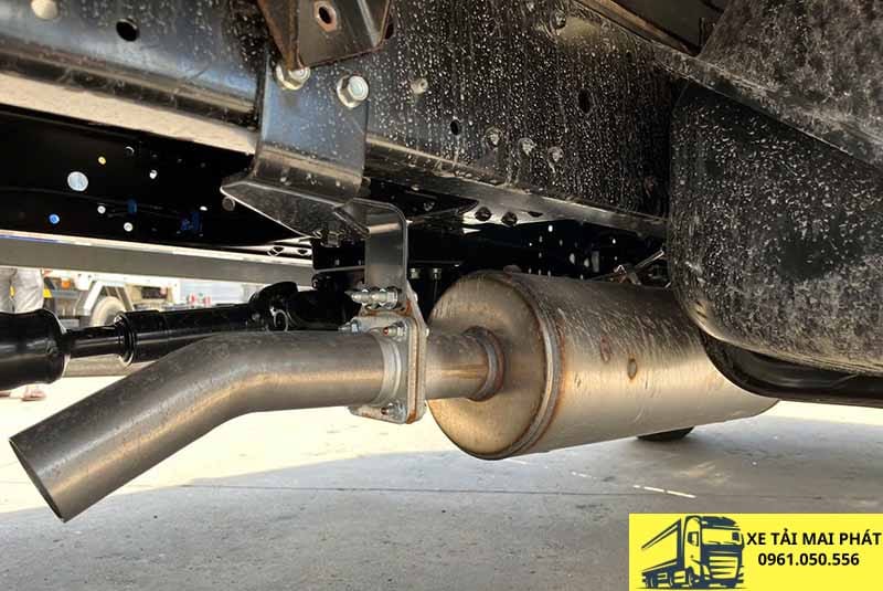 Hệ thống khí thải Euro 5 của Isuzu QKR 210