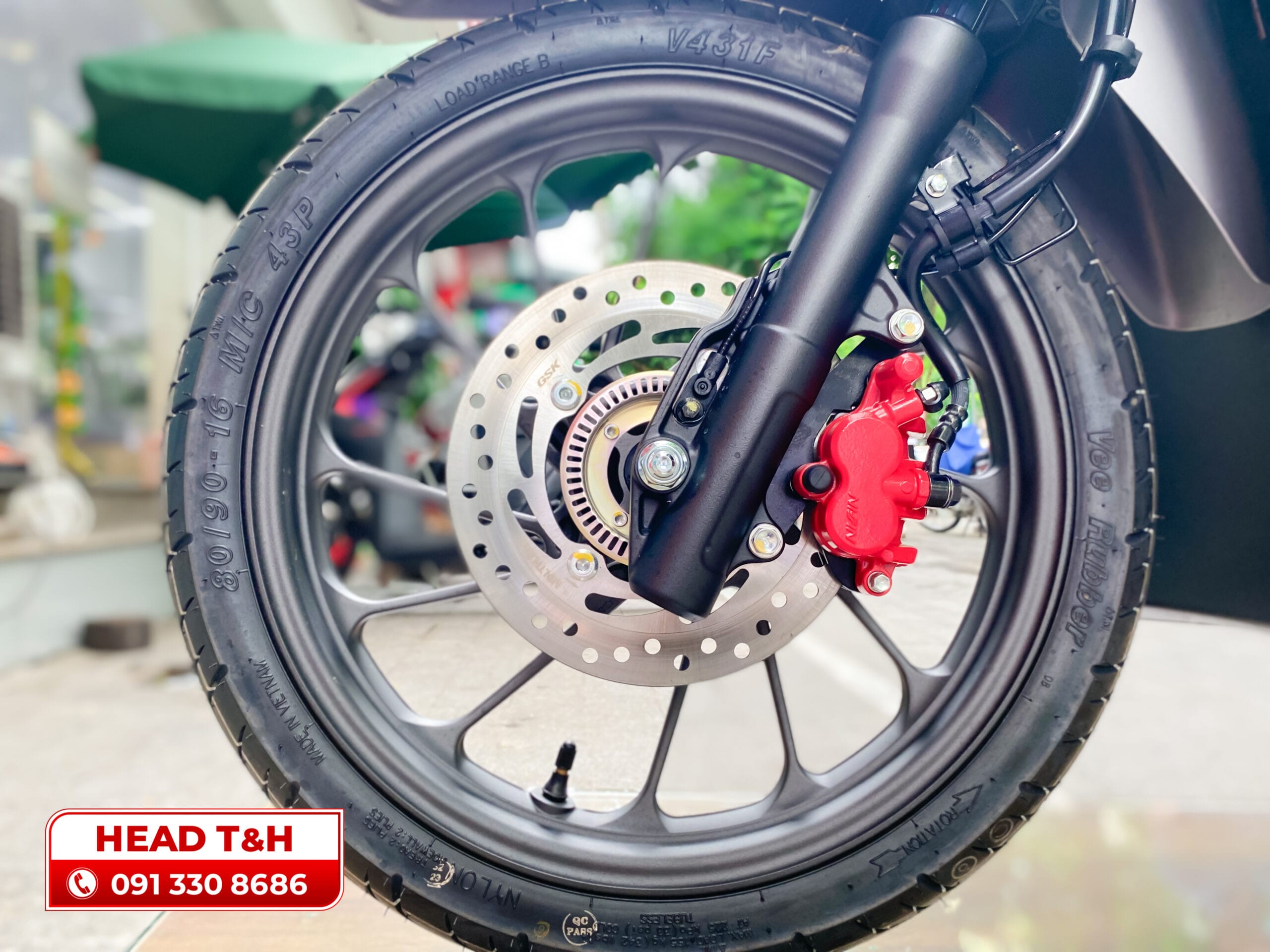 Hệ thống phanh ABS an toàn trên SH Mode 125