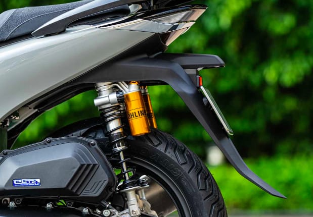Hệ thống phuộc nhún trước và sau của xe SH 125i