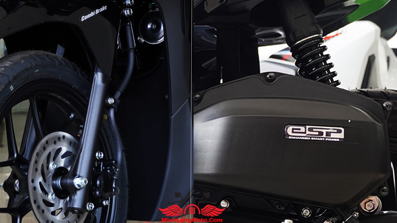 Hệ thống phuộc trước ống lồng trên Honda Click 125i