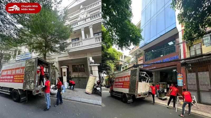 Hệ thống xe tải 1-2 tấn sẵn sàng phục vụ