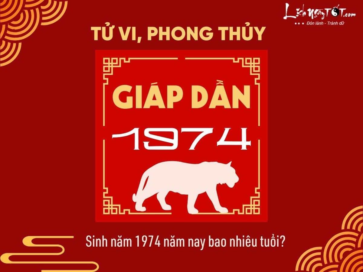 Hình ảnh biểu tượng phong thủy cho người sinh năm 1974