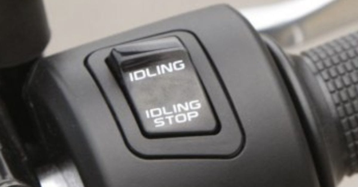 Hình ảnh công nghệ Idling Stop trên xe SH 125i