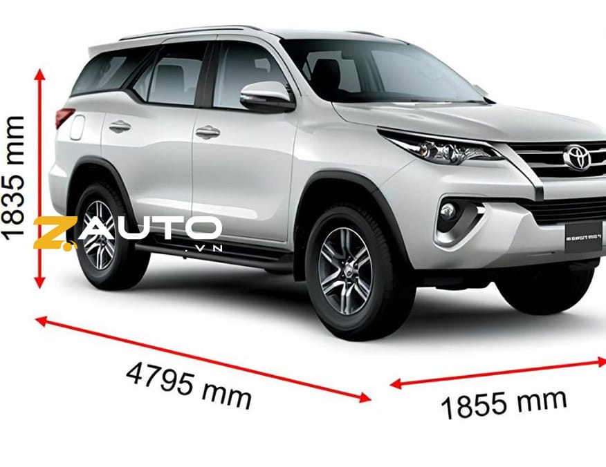 Hình ảnh minh họa dung tích cốp xe SUV 7 chỗ