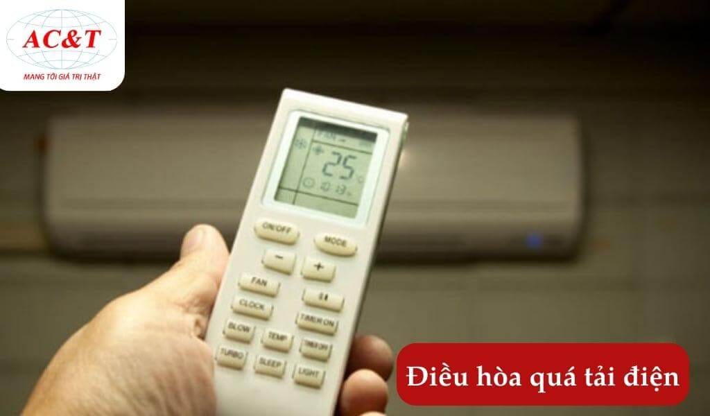 Hình ảnh minh họa tình trạng quá tải điện ảnh hưởng đến hiệu suất máy lạnh xe