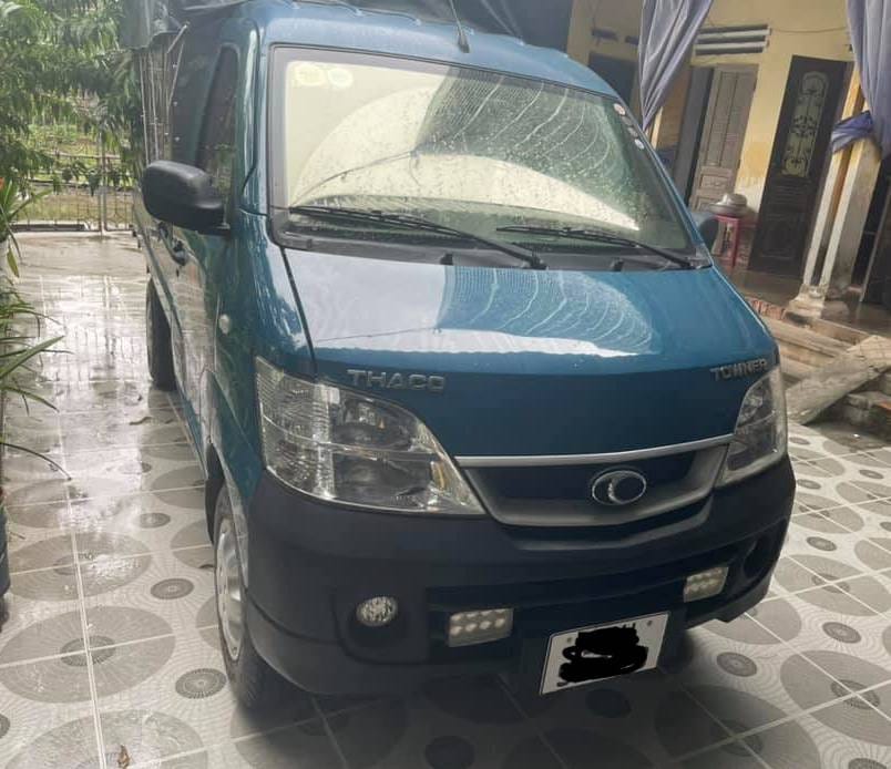 Hình ảnh Thaco Towner 990kg cũ đời 2019 thùng mui bạt