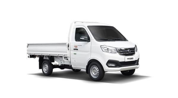 Hình ảnh thùng lửng của xe tải Thaco Frontier TF230