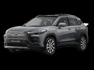 Hình ảnh tổng thể Toyota Corolla Cross phiên bản 1.8V màu xám bạc