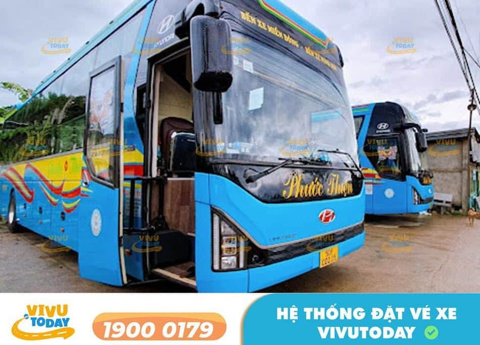 Hình ảnh xe khách Phước Thiện trên lộ trình Sài Gòn Ninh Thuận