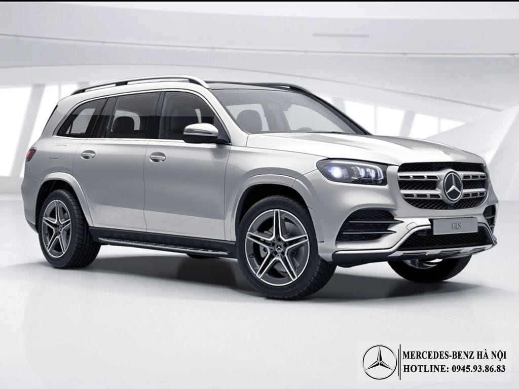 Hình ảnh xe Mercedes GLS 450 màu Bạc Iridium