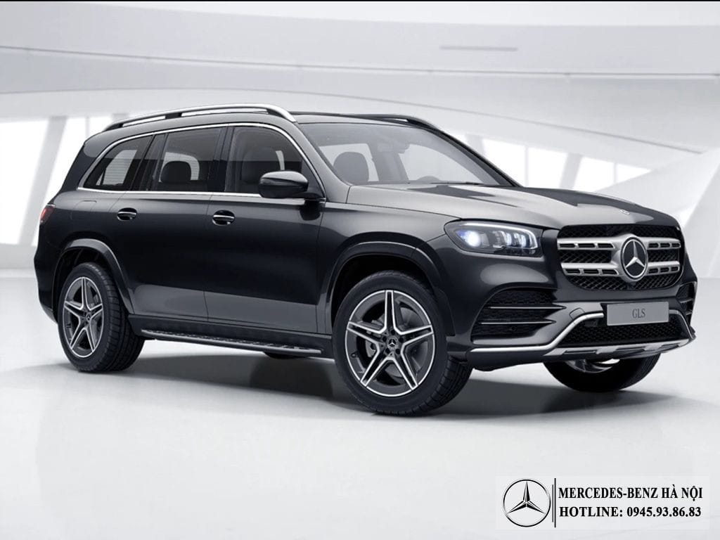Hình ảnh xe Mercedes GLS 450 màu Đen Obsidian