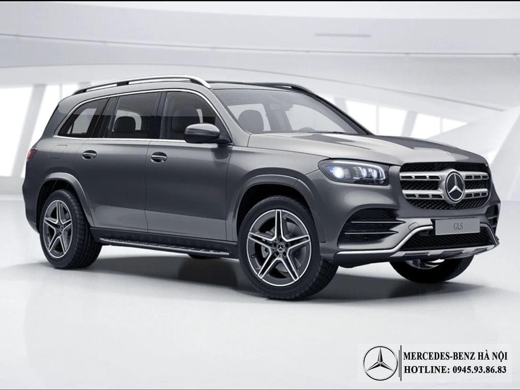 Hình ảnh xe Mercedes GLS 450 màu Xám Selenite