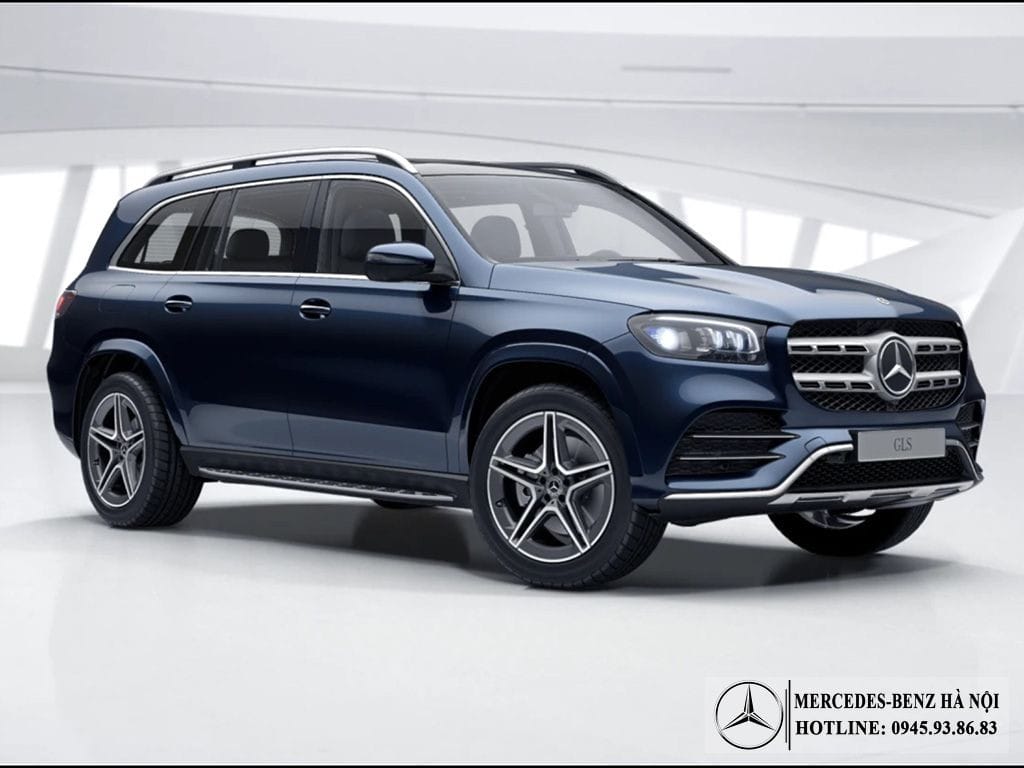 Hình ảnh xe Mercedes GLS 450 màu Xanh Cavansite