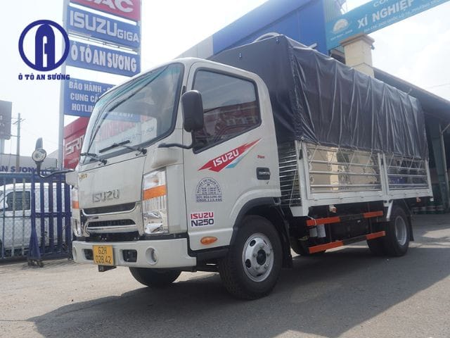 Hình ảnh xe tải JAC N250 cũ chuyên chở hàng hóa