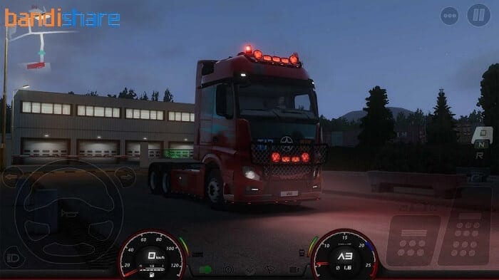 Hình ảnh xe tải mod vô hạn tiền trong Truckers of Europe 3