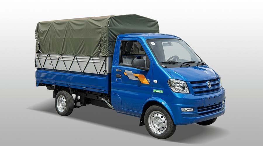 Hình ảnh xe tải nhỏ 1 tấn DFSK K01S thùng mui bạt linh hoạt