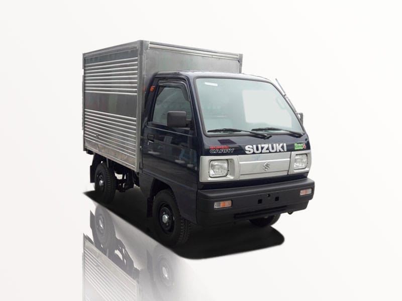 Hình ảnh xe tải nhỏ Suzuki Carry Truck thùng kín màu trắng