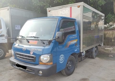 Hình ảnh xe tải Thaco Kia K125 cũ 1.25 tấn đời 2016 màu xanh